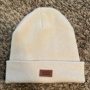 Levi's Cream Beanie